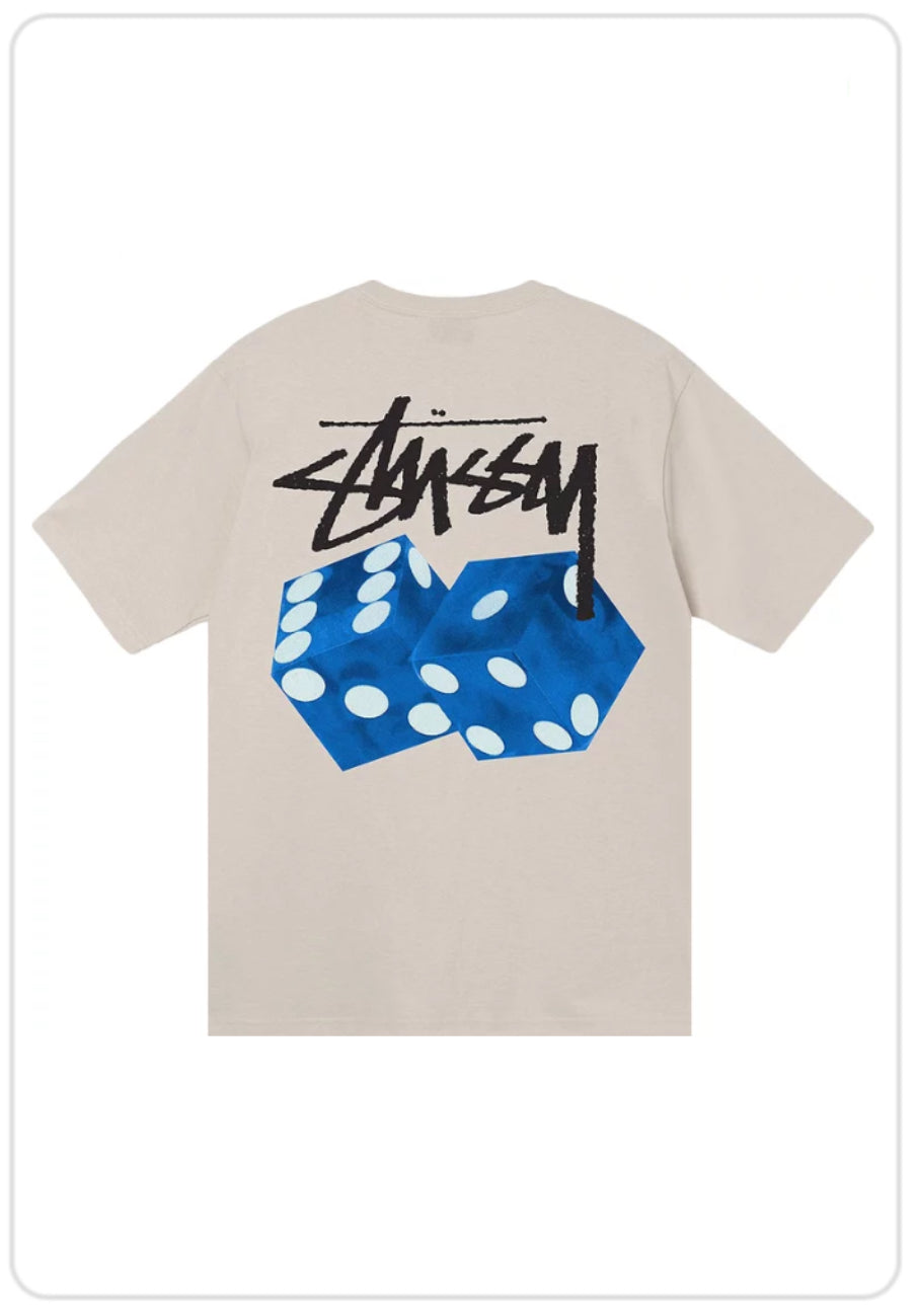 Stussy Diced Out Tee T-shirt Smoke