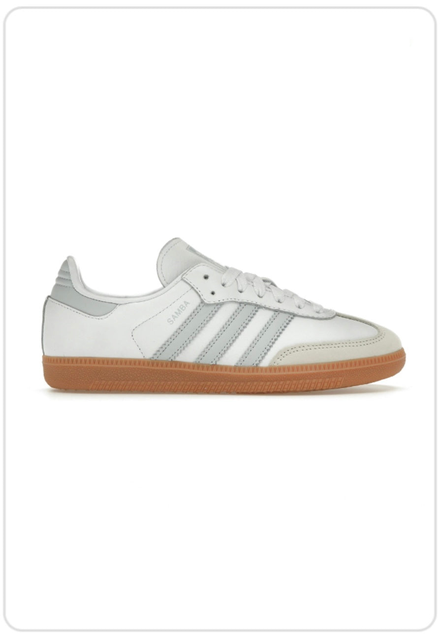 Adidas Samba OG Cloud White Halo Blue Gum