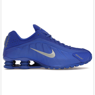 Nike Shox R4 Racer Blue Metallic Silver Min butik