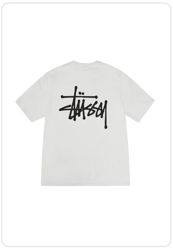 Stussy Basic T-shirt Fog