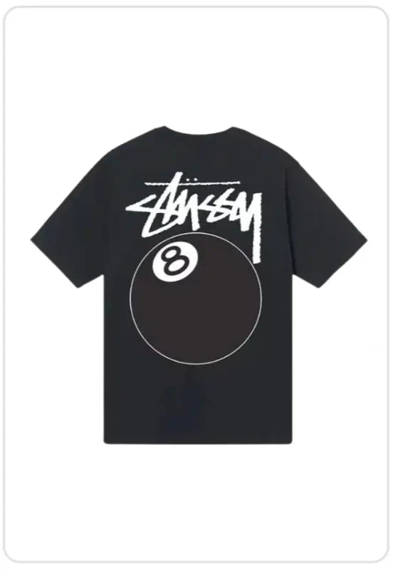 Stussy 8 Ball T-shirt Black