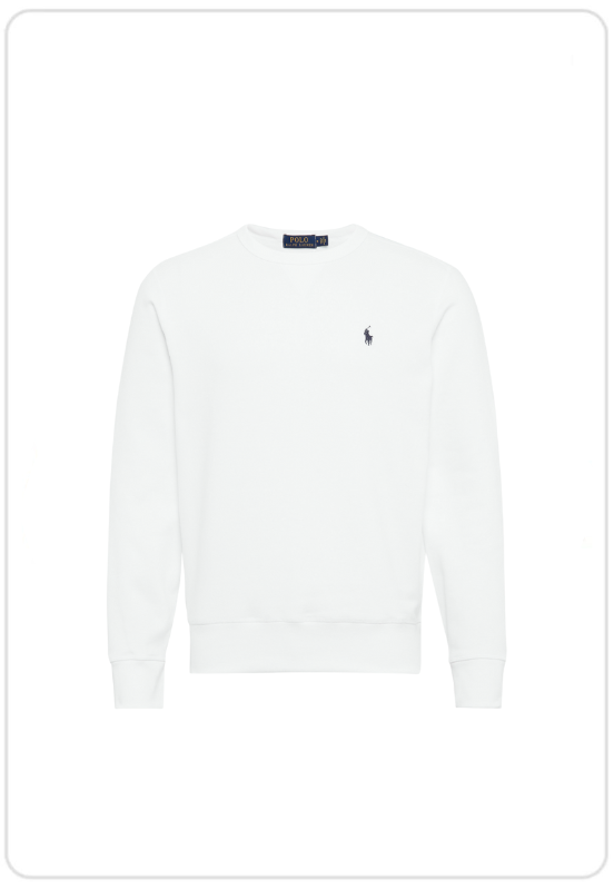 Polo Ralph Lauren Fleece Sweatshirt - White/Hvid